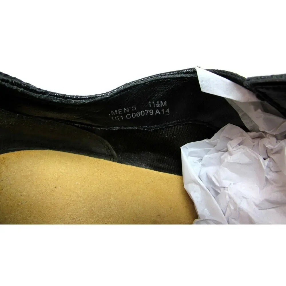 Cole Haan men's size 11.5 M black leather sneakers casual loafers
